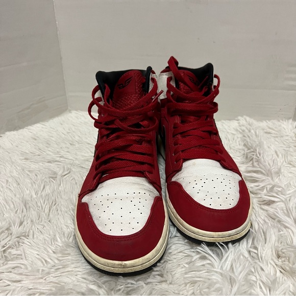 Jordan 1 retro mid blake griffin pe sz 10.5 black red - Picture 8 of 10